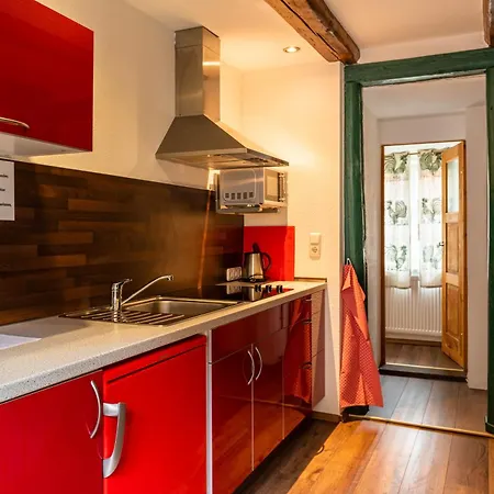 Fachwerkhotel Garni - Ferienhaeuser Vorhof Zur Hoelle Daire 4*