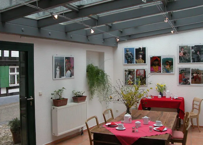 Daire Fachwerkhotel Garni - Ferienhaeuser Vorhof Zur Hoelle