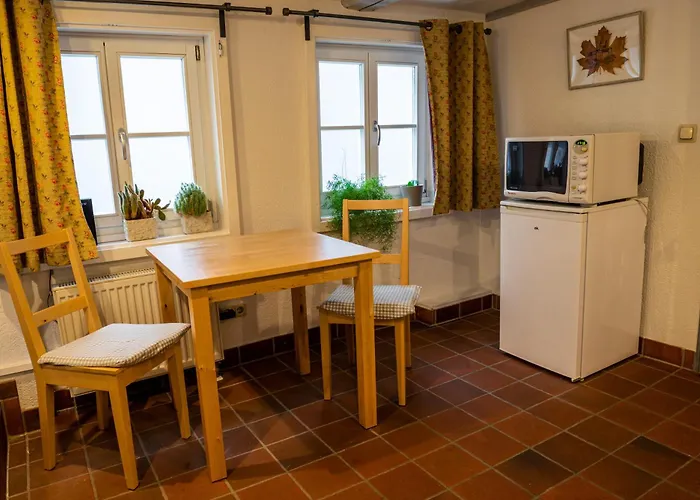 Fachwerkhotel Garni - Ferienhaeuser Vorhof Zur Hoelle Lägenhet Quedlinburg