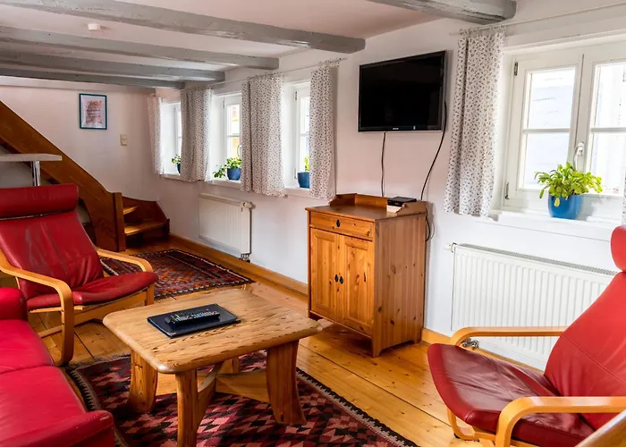 Lägenhet Fachwerkhotel Garni - Ferienhaeuser Vorhof Zur Hoelle 4*