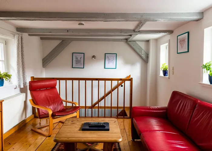 Lägenhet Fachwerkhotel Garni - Ferienhaeuser Vorhof Zur Hoelle Quedlinburg