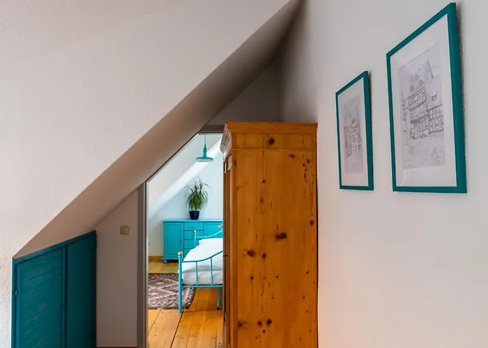 Lägenhet Fachwerkhotel Garni - Ferienhaeuser Vorhof Zur Hoelle