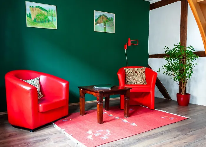 Fachwerkhotel Garni - Ferienhaeuser Vorhof Zur Hoelle Daire